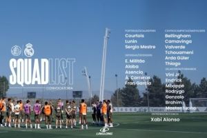 皇马客战赫塔费名单：姆巴佩、维尼修斯、贝林在列，赫伊森缺席